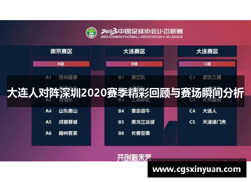 大连人对阵深圳2020赛季精彩回顾与赛场瞬间分析